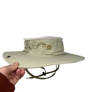 Glacier Glove Outback Sun Hat Beige  Wide Brim UPF 50+ Hiking Fishing Outdoor